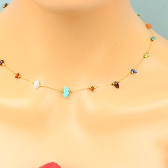 Delicate & Contemporary Necklace Chain, A Lovely Choice for Women, EVCH1111 - Picture 8 of 15